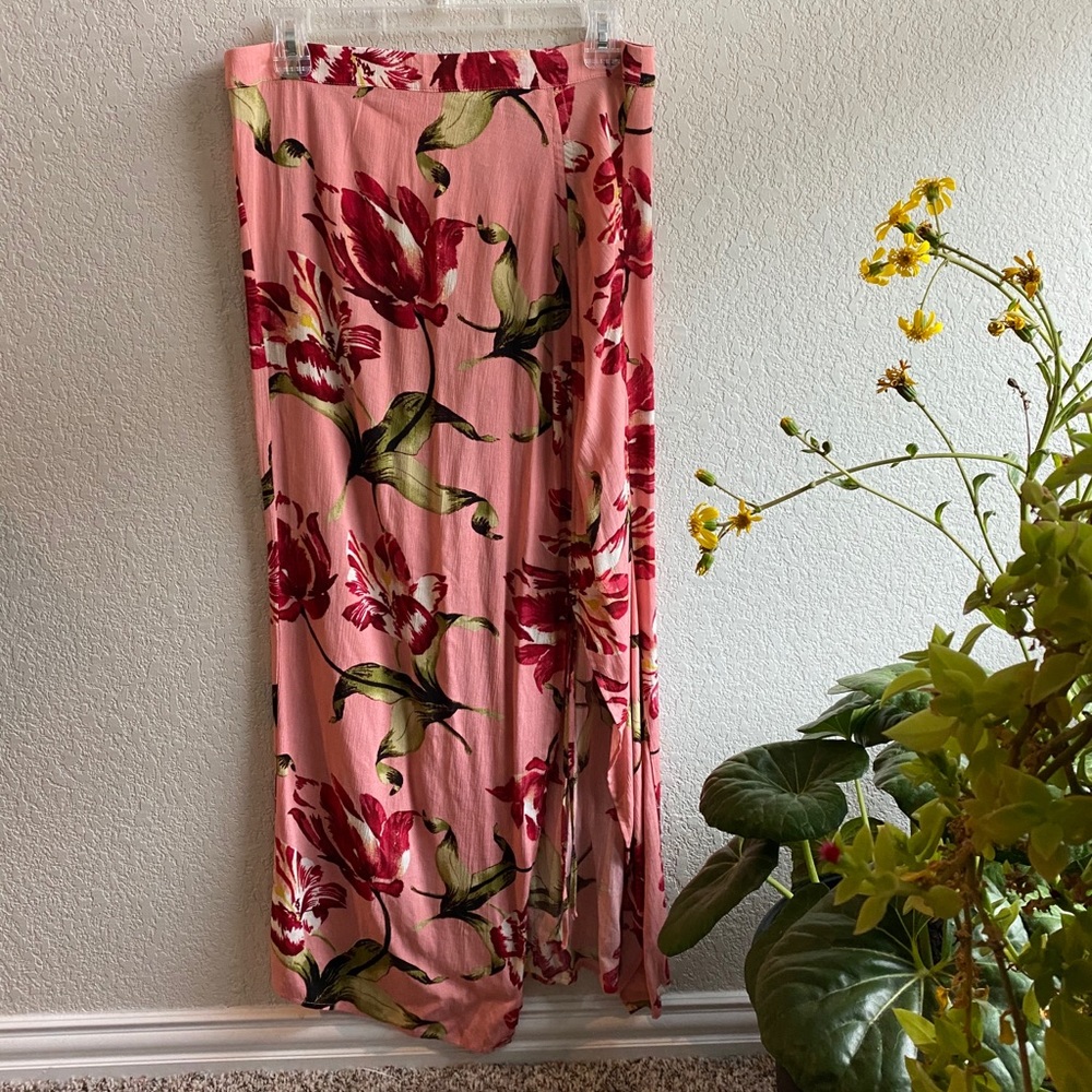 Slit Maxi Skirt